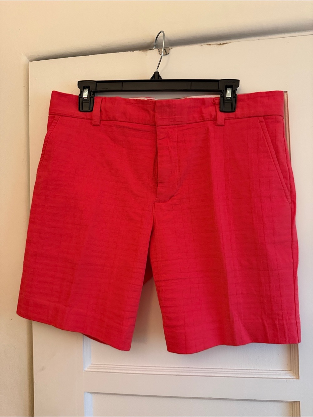 Mr Turk Men's Salmon/Pink Casual Shorts